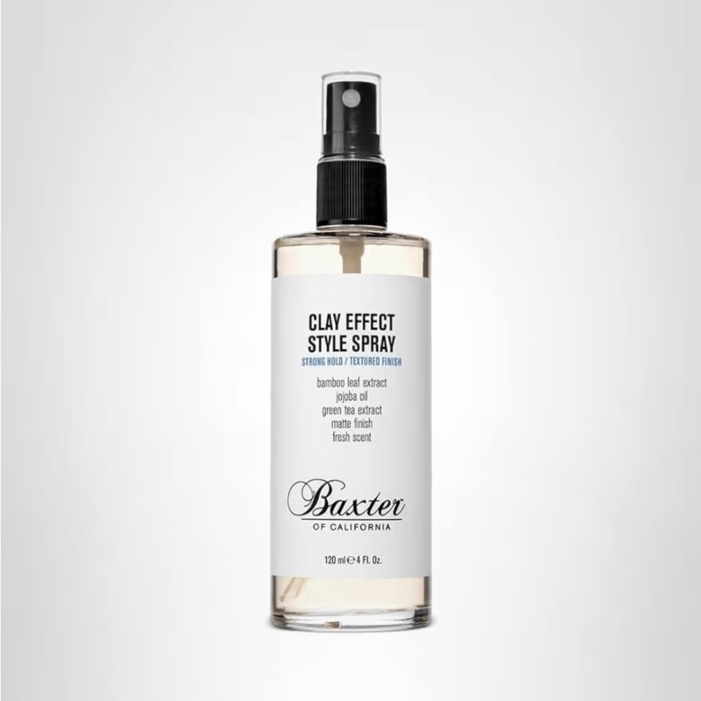 Baxter of California Clay Effect Style Spray Strong Hold Textured Finish 4oz